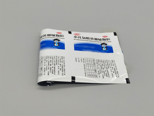 中藥顆粒劑分包膜中藥房顆粒劑卷膜鋁箔對(duì)折型卷材